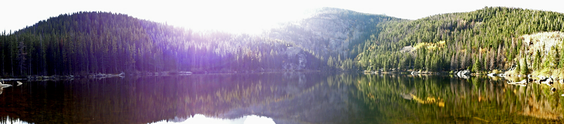 panorama of Bear Lake